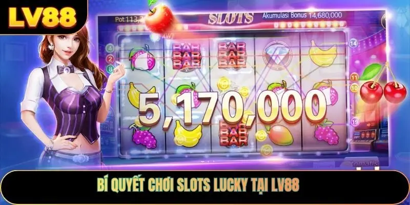 Bí quyết chơi slots lucky tại LV88